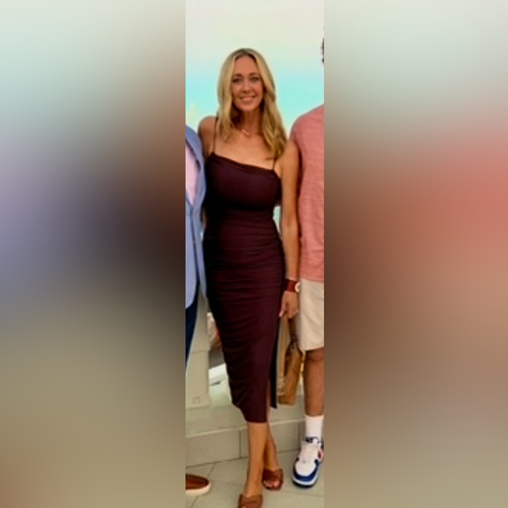 Elegant Brown Dress